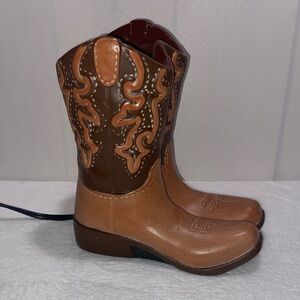 Scentsy Wax Warmer Cowboy Boots Ceramic